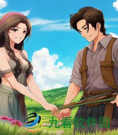 夫妻携手共插秧百间田园情深种出幸福生活